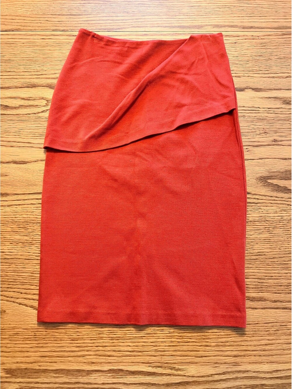Cabi Rust Orange Pencil Skirt Size 0
